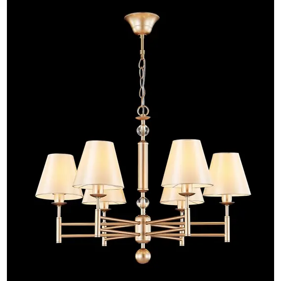 Подвесная люстра Crystal Lux FLAVIO SP6 GOLD, фото , изображение 2